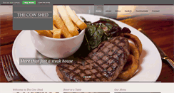 Desktop Screenshot of cowshed.uk.com